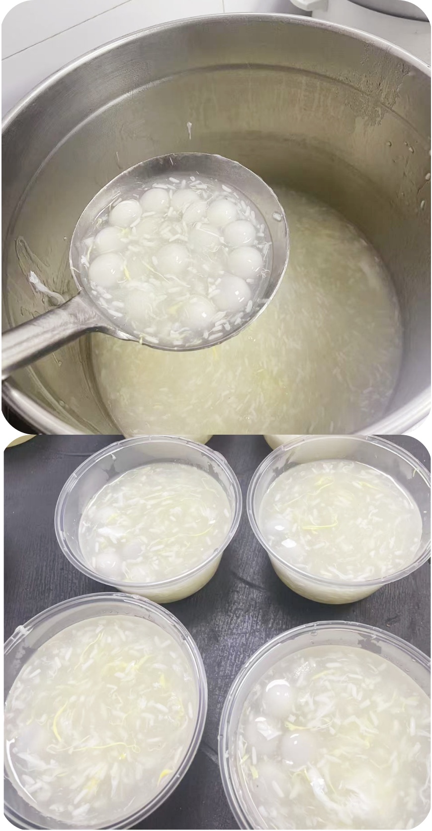 温情送汤圆，，，，，，佳节暖人心