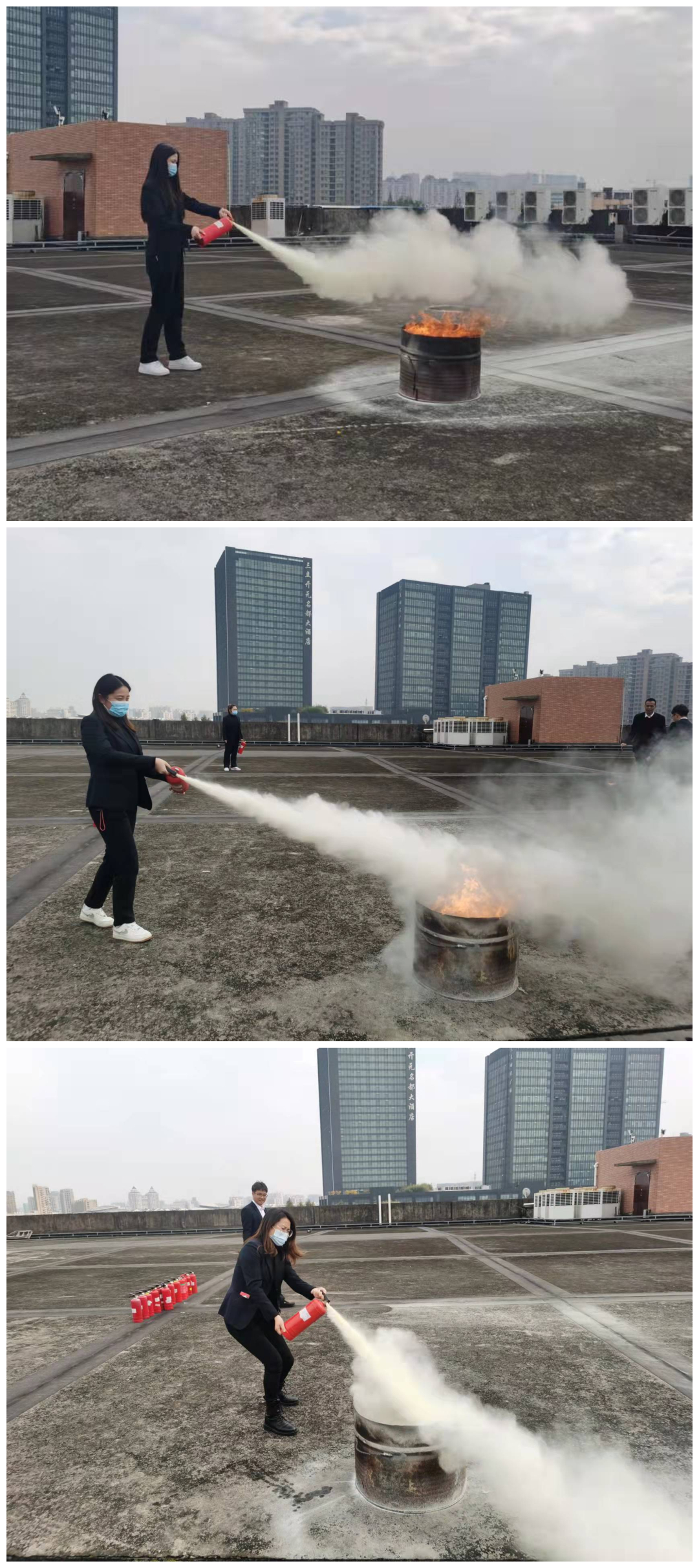 必赢市场开展行政人员消防培训