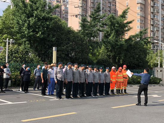 安全常在心 庐阳必赢文创园开展火灾事故应急处置演练