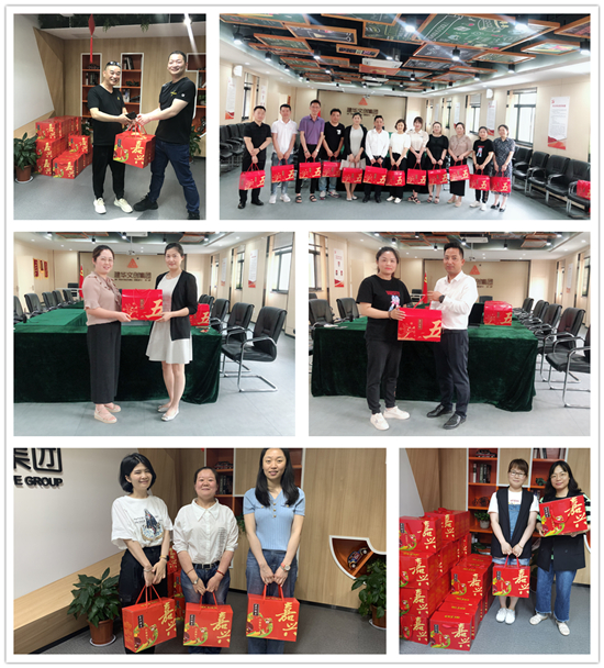 满满情谊 必赢文创集团端午节福利接“粽”而来