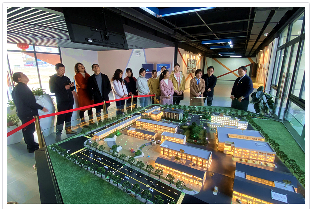 庐阳区组织部副部长凌梅一行 莅临庐阳必赢文创园指导调研