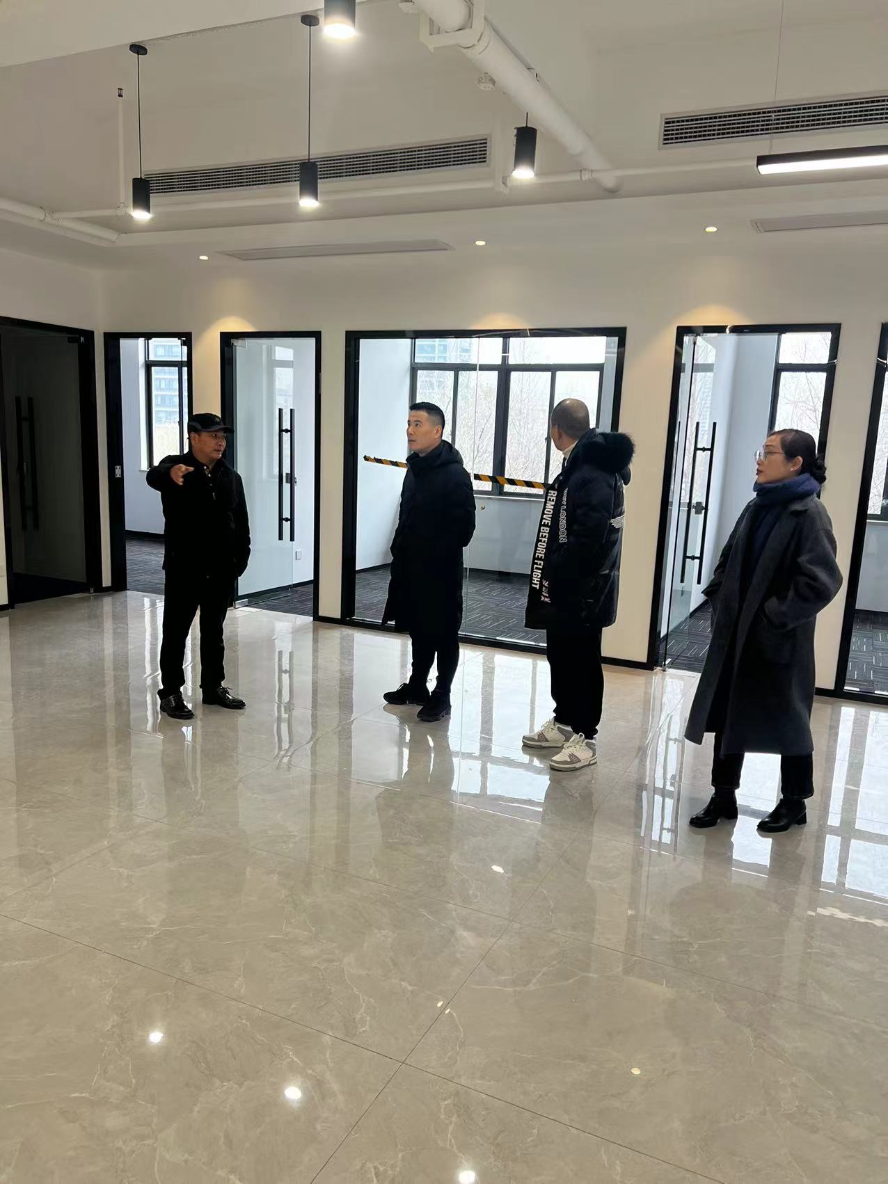 凝心聚力抓项目，，，，，，，奋力冲刺开门红——必赢文创集团领导班子开展节后项目考察工作
