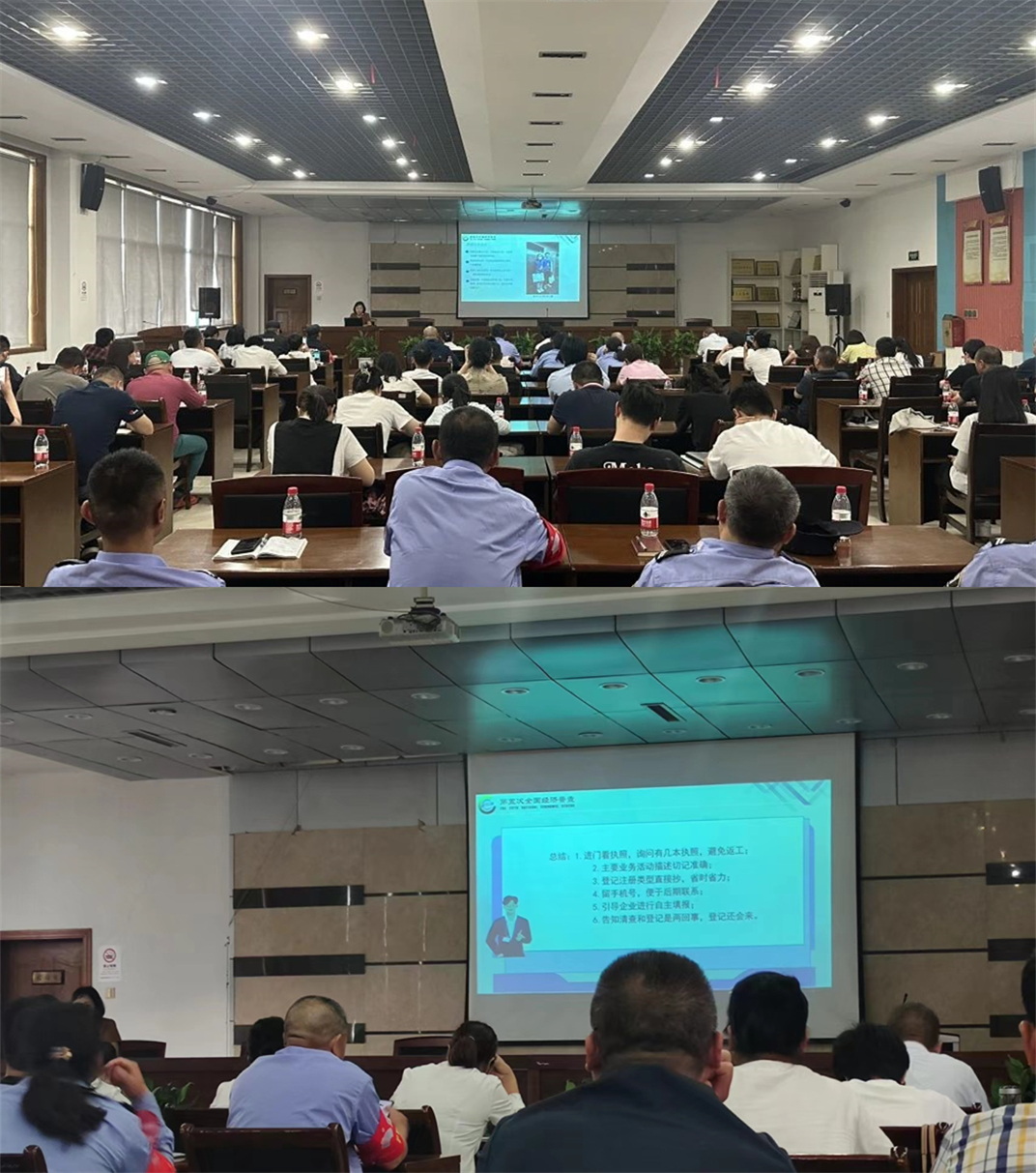 必赢市场参加经济普查单位清查培训会