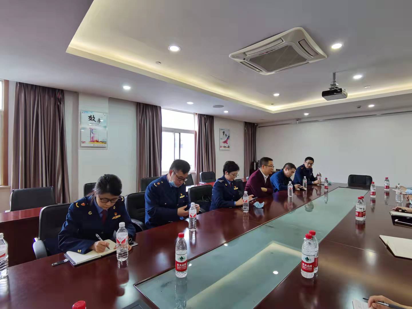 杭州市市场监管局莅临钱江商城 视察指导知识产权；；；；；；；すぷ